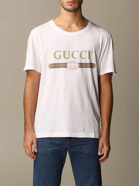 t shirt gucci uomo|t shirt gucci uomo bianca.